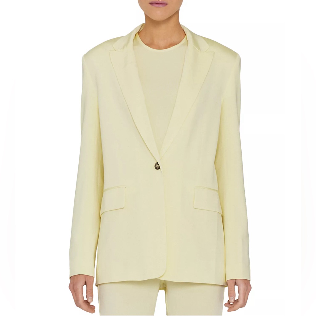 Remain Balgin Blazer, Wax-Yellow, Size 42 New W/Tag Retail $310